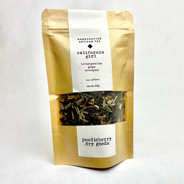 california girl - green tea, ginger, lemongrass