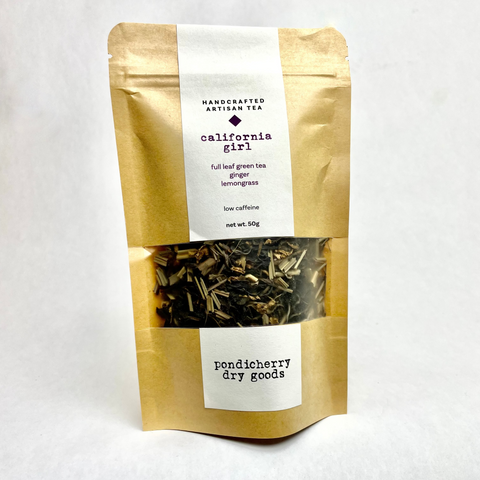 california girl - green tea, ginger, lemongrass