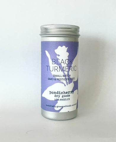 black turmeric powdered
