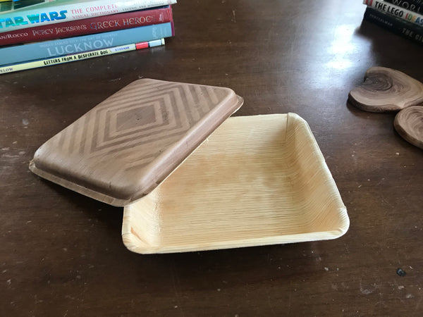 Containers with lids - pack of 10 (4 sizes available)