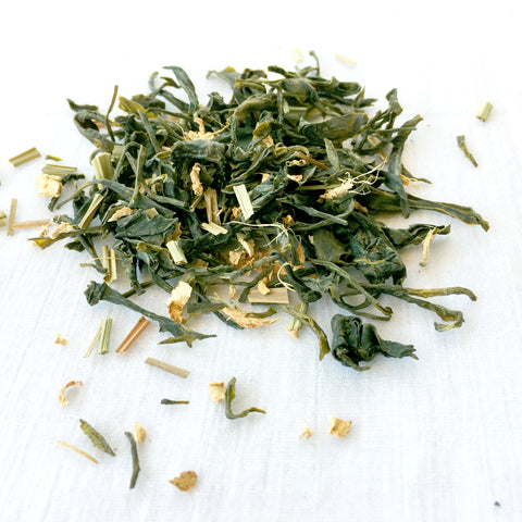 california girl - green tea, ginger, lemongrass