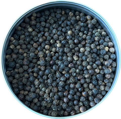 whole black pepper