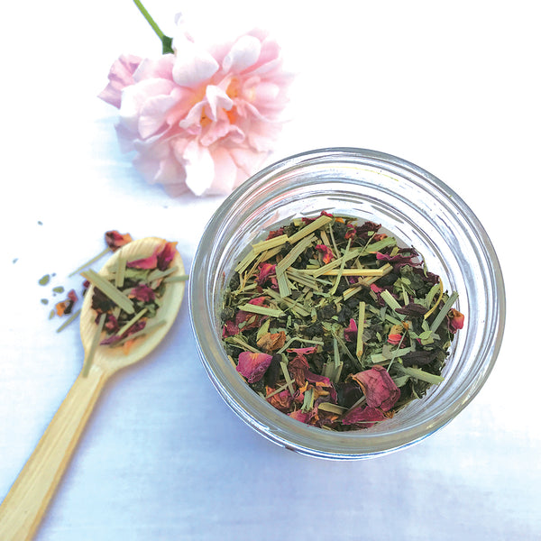 random act of kindness - TGFOP black tea, rose petals, lemongrass