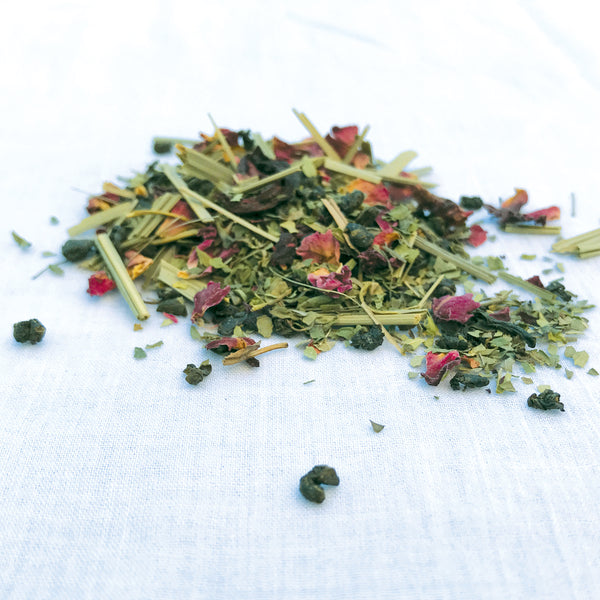 random act of kindness - TGFOP black tea, rose petals, lemongrass